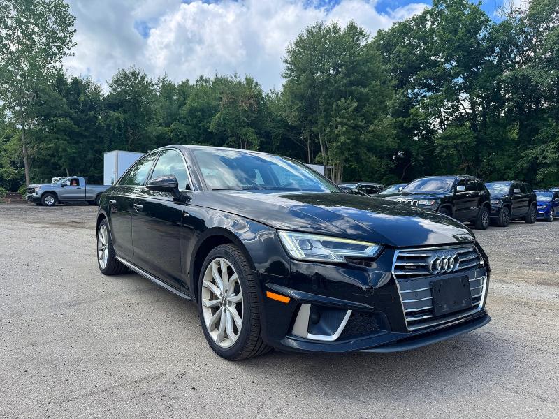 2019 Audi A4 VIN WAUENAF48KN002542 — COPART salvage auction photo