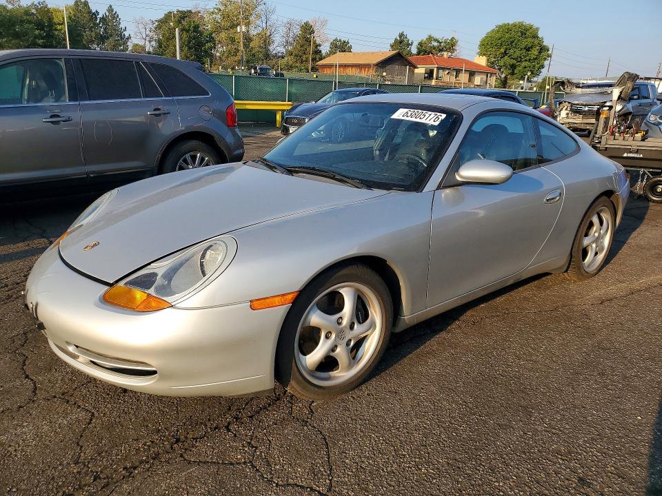 1999 Porsche 911 VIN WP0AA2995XS620419 — COPART salvage auction photo