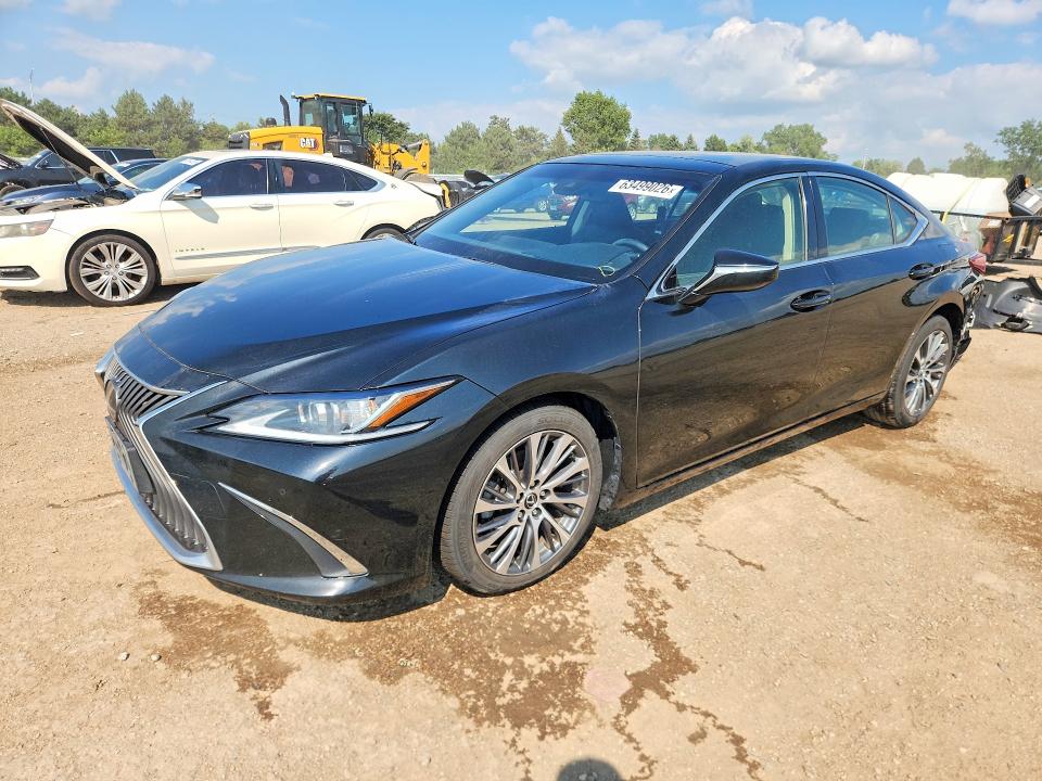 2019 Lexus ES VIN JTHBZ1B13K2005256 — COPART salvage auction photo