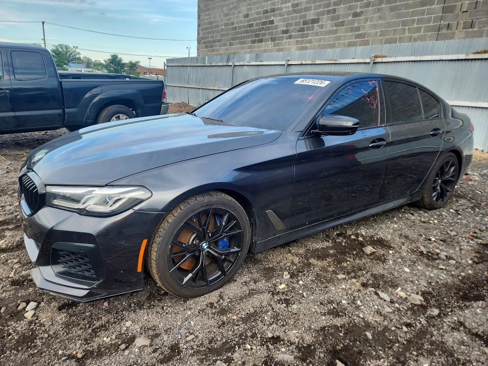 2021 BMW M5 VIN WBA13BK00MCG24129 — COPART salvage auction photo