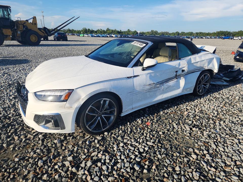 2024 Audi A5 VIN WAU4AGF55RN001670 — COPART salvage auction photo