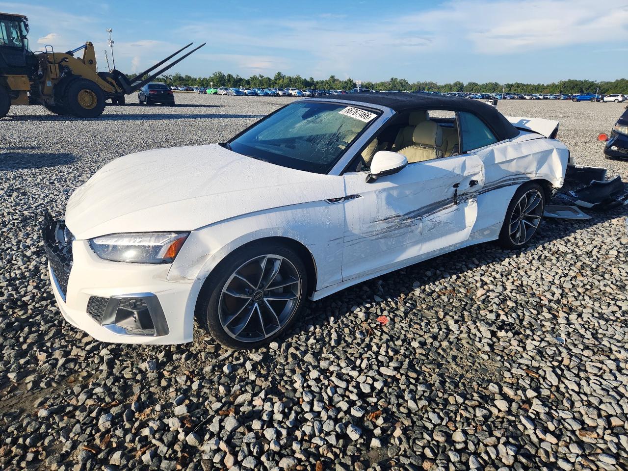 2024 Audi A5 VIN WAU4AGF55RN001670 — COPART salvage auction photo