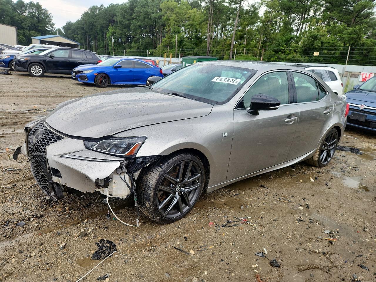 2019 Lexus IS VIN JTHC81D29K5037463 — COPART salvage auction photo