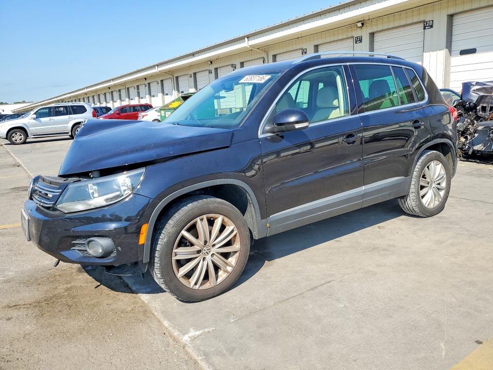 2012 Volkswagen Tiguan VIN WVGAV7AX2CW530039 COPART salvage auction — FRONT END, Ky - Bill Of Sale/Part Only/No Titl, sold $300 on 2026-08-17 (photo 1)