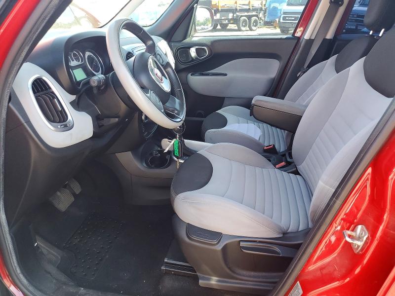 2014 Fiat 500l VIN ZFBCFABH0EZ002129 COPART salvage auction — MECHANICAL, Or - Certificate Of Title, sold $375 on 2026-08-17 (photo 7)