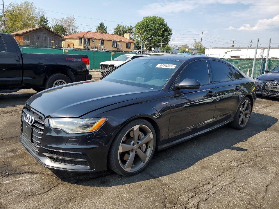2014 Audi A6 VIN WAUHGAFC5EN079162 COPART salvage auction — FRONT END, Salvage Title, sold $1,350 on 2026-09-08 (photo 1)