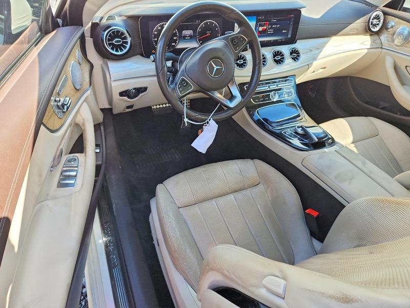2018 Mercedes-benz E-klasse VIN WDD1J6GBXJF024161 COPART salvage auction — FRONT END, Md - Cert Of Salvage > 75% Damage, sold $11,000 on 2026-08-21 (photo 8)