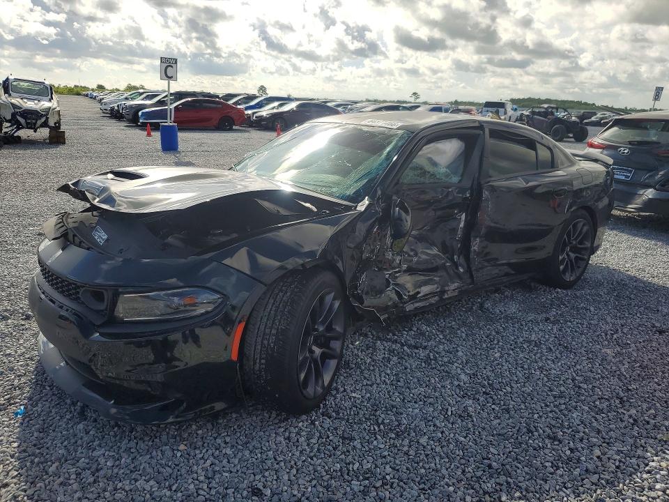2023 Dodge Charger VIN 2C3CDXGJ6PH687410 — COPART salvage auction photo