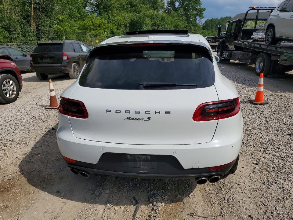 2015 Porsche Macan VIN WP1AB2A58FLB44650 COPART salvage auction — FRONT END, Oh - Cert Of Title-Salvage, sold $6,100 on 2026-08-19 (photo 6)