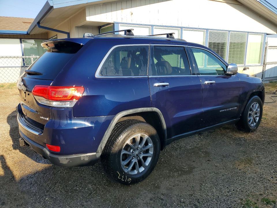 2014 Jeep Grand cherokee VIN 1C4RJFBG2EC156418 COPART salvage auction — FRONT END, CA - DIS/DLR/EXP ONLY CLEAN TITLE (P), sold $3,150 on 2026-08-18 (photo 3)