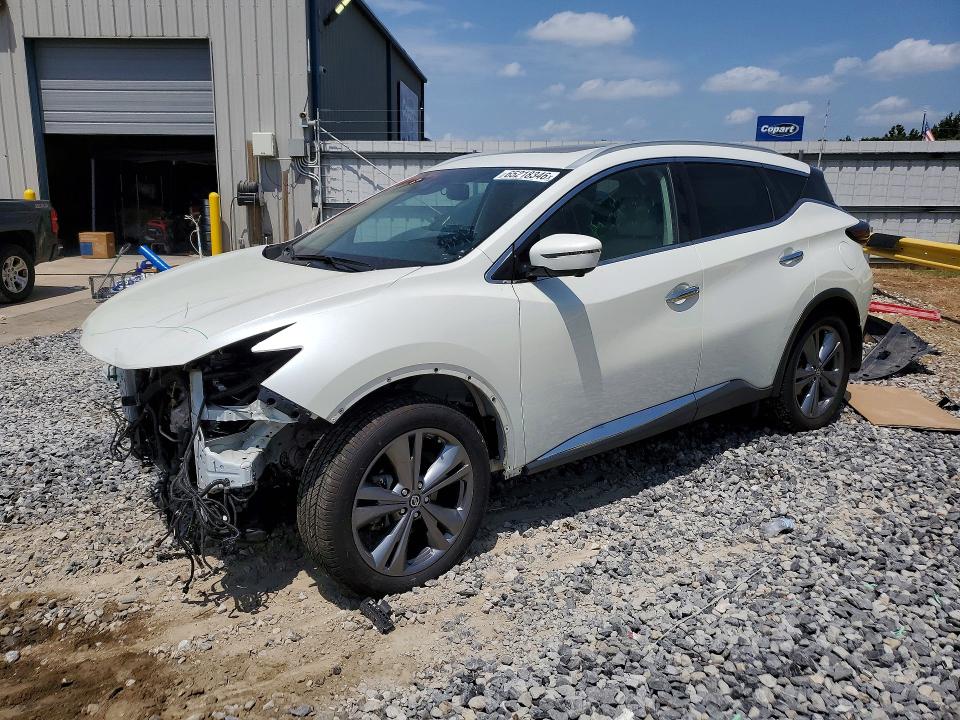 2022 Nissan Murano VIN 5N1AZ2DJ7NC112174 — COPART salvage auction photo