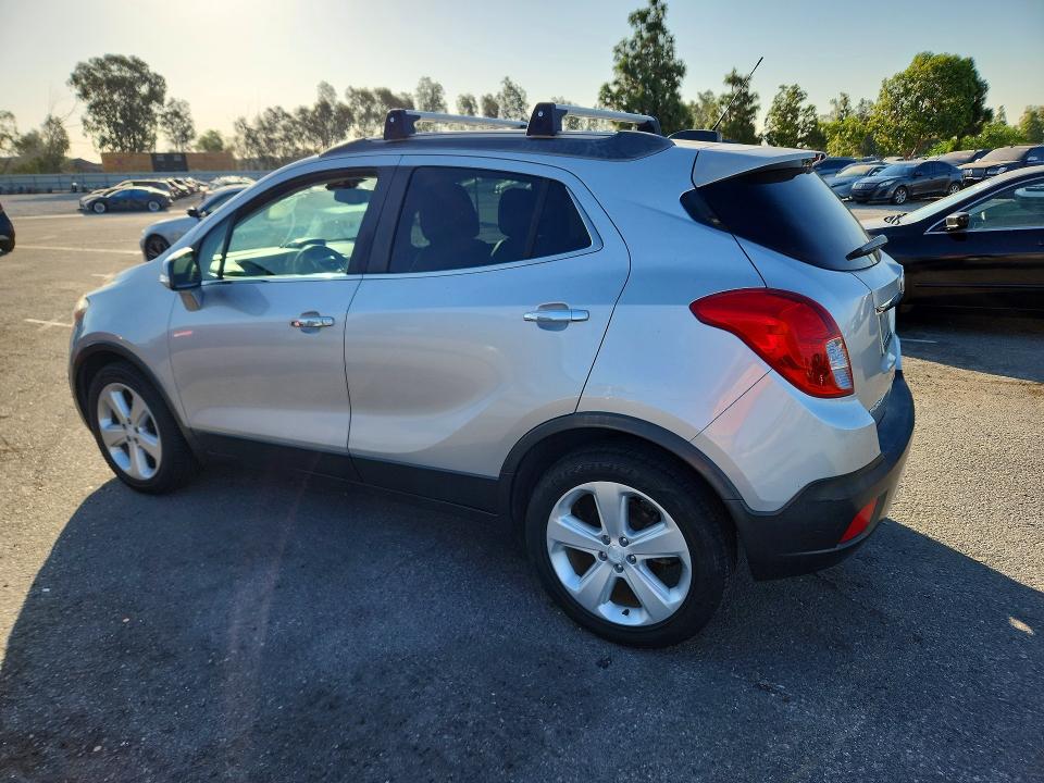 2015 Buick Encore VIN KL4CJASB0FB266558 COPART salvage auction — SIDE, Ca - Salvage Certificate, sold $1,900 on 2026-09-10 (photo 2)