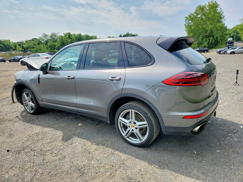 2017 Porsche Cayenne VIN WP1AA2A20HKA90181 COPART salvage auction — FRONT END, Ny - Mv-907A Salvage Certificate, sold $1,900 on 2026-08-27 (photo 2)