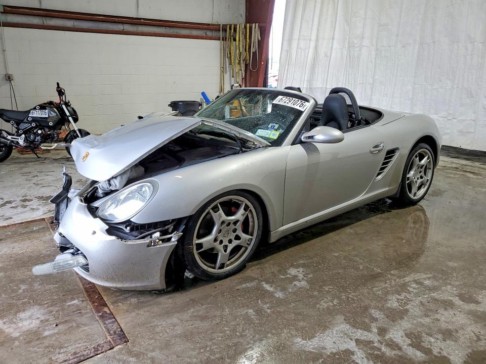 2008 Porsche Boxster VIN WP0CB29888U731193 — COPART salvage auction photo