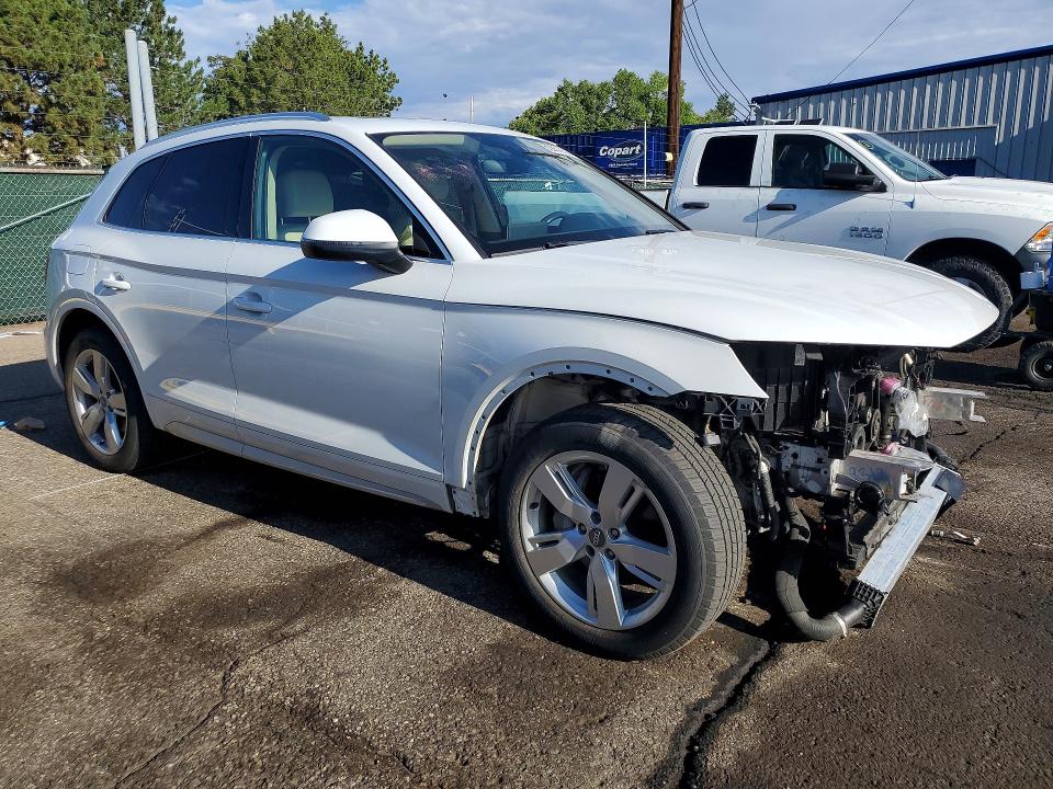 2019 Audi Q5 VIN WA1BNAFY2K2031927 COPART salvage auction — FRONT END, Co - Public - Salvage Title, sold $7,200 on 2026-08-27 (photo 4)