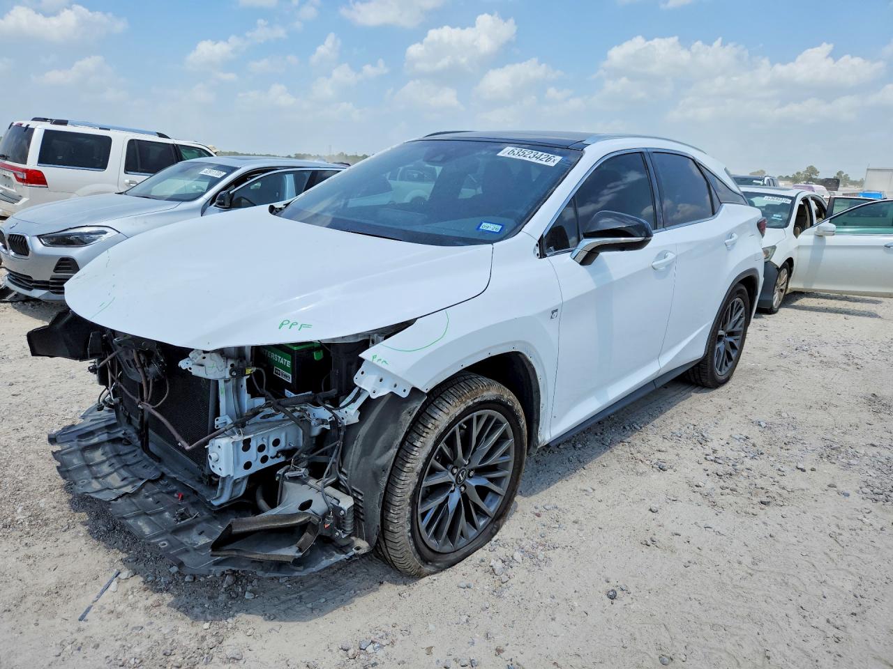 2017 Lexus RX 350 VIN 2T2BZMCA9HC107846 — COPART salvage auction photo