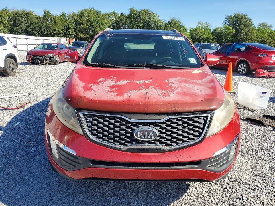 2012 Kia Sportage VIN KNDPC3A64C7212955 COPART salvage auction — REAR END, LA - CERT OF TITLE-SALVAGE, sold $0 on 2026-09-26 (photo 5)