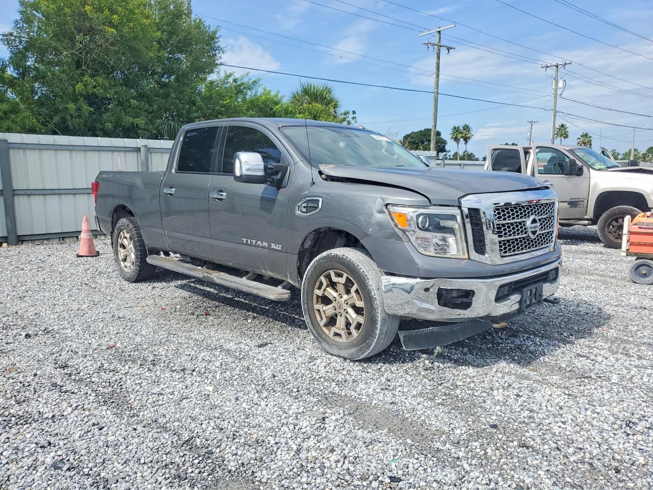 2017 Nissan TITAN VIN 1N6BA1F24HN509508 COPART salvage auction — Front End, FL - CERTIFICATE OF TITLE (P), sold $5,700 on 2026-09-09 (photo 4)
