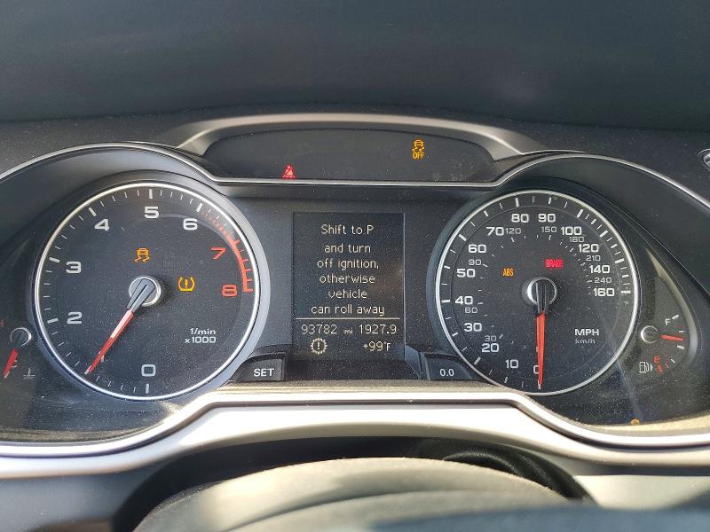 2013 Audi A4 VIN WAUBFAFL6DN036246 COPART salvage auction — MINOR DENT/SCRATCHES, Nj - Certificate Of Title, sold $600 on 2026-08-28 (photo 9)