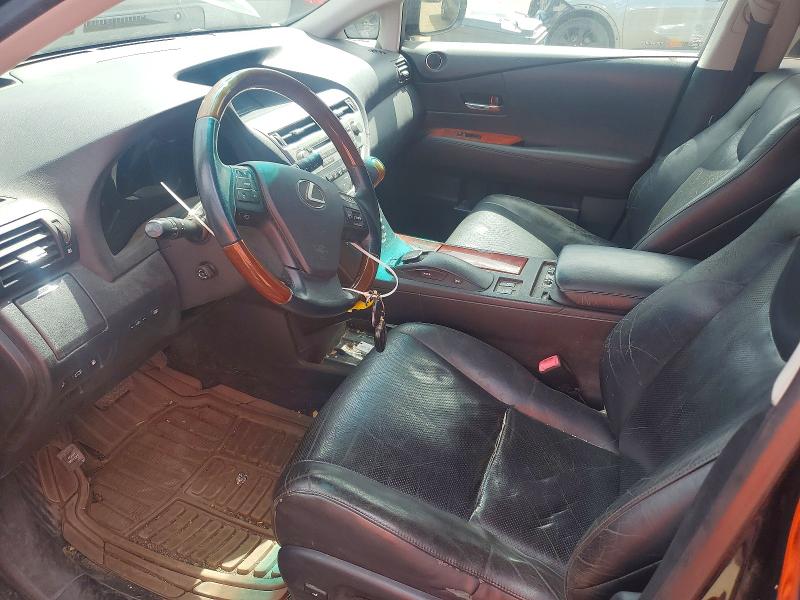 2010 Lexus Rx VIN JTJBK1BA8A2407758 COPART salvage auction — FRONT END, Qc - Gravement Accidente, sold $7,100 on 2026-09-08 (photo 7)