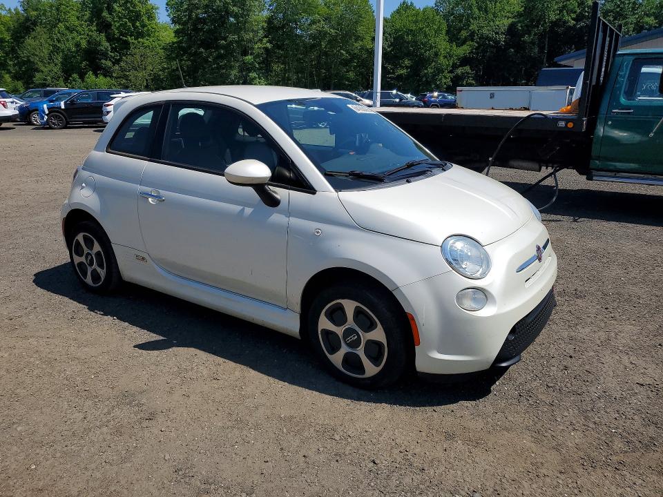 2014 Fiat 500 VIN 3C3CFFGEXET172972 COPART salvage auction — MINOR DENT/SCRATCHES, Ct - Certificate Of Title (P), sold $1,500 on 2026-08-11 (photo 4)