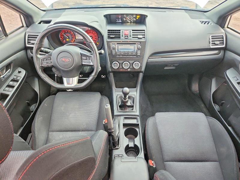 2015 Subaru Wrx VIN JF1VA1D62F9825345 COPART salvage auction — HAIL, CO - CERTIFICATE OF TITLE, sold $2,650 on 2026-09-04 (photo 8)