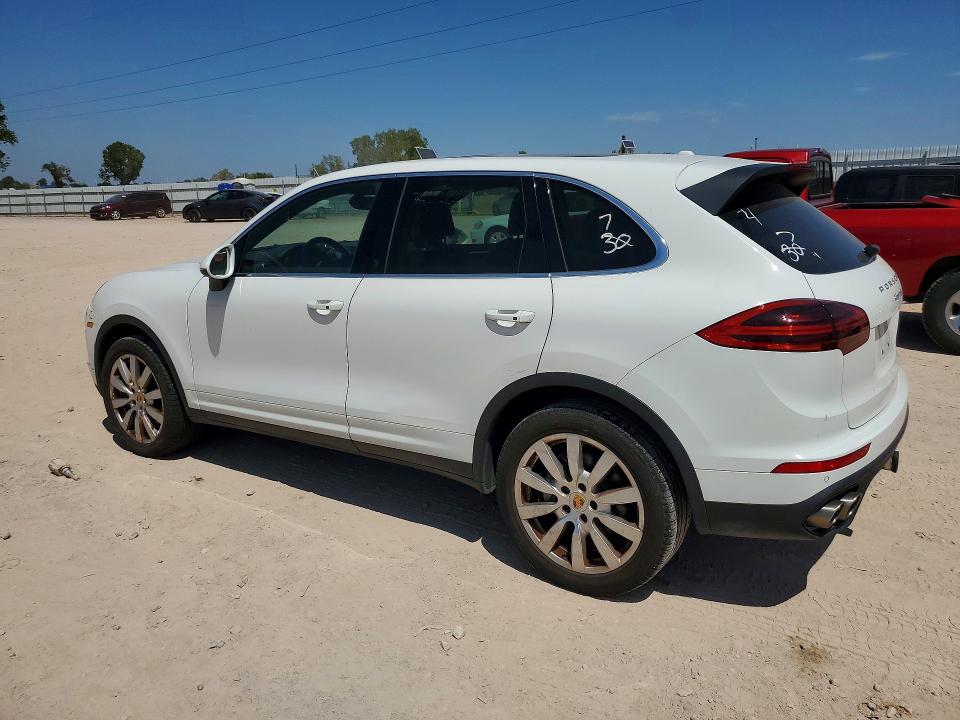 2017 Porsche Cayenne VIN WP1AB2A24HLA52752 COPART salvage auction — FRONT END, Ok - Certificate Of Title, sold $10,000 on 2026-09-03 (photo 2)