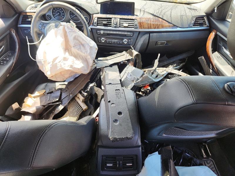2015 BMW 3er VIN WBA3B9G56FNR94997 COPART salvage auction — FRONT END, NY - MV-907A SALVAGE CERTIFICATE, sold $500 on 2026-08-21 (photo 8)