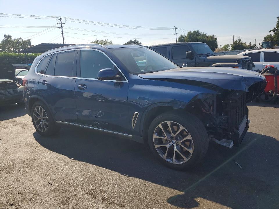 2021 BMW X5 VIN 5UXCR4C00M9F06355 COPART salvage auction — FRONT END, Ca - Salvage Certificate, sold $17,700 on 2026-08-20 (photo 4)