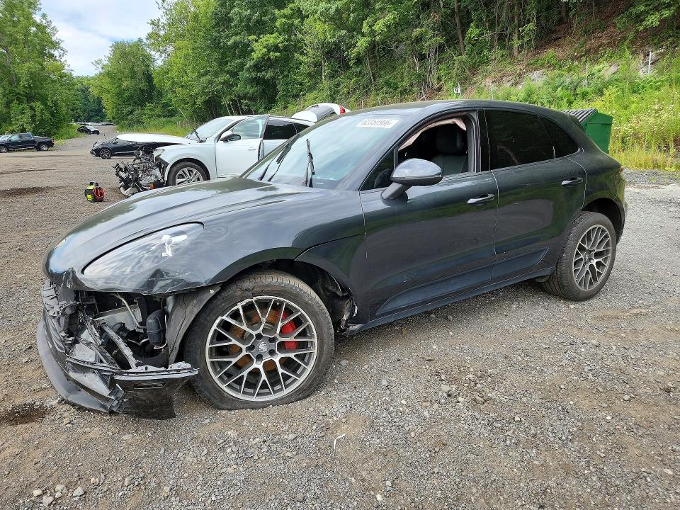 2020 Porsche Macan VIN WP1AA2A54LLB14009 COPART salvage auction — FRONT END, Ny - Mv-907A Salvage Certificate, sold $7,300 on 2026-08-11 (photo 1)