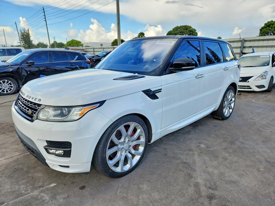 2016 Land rover Range rover sport VIN SALWS2VF2GA549080 COPART salvage auction — NORMAL WEAR, In - Certificate Of Title (P), sold $7,600 on 2026-08-19 (photo 1)