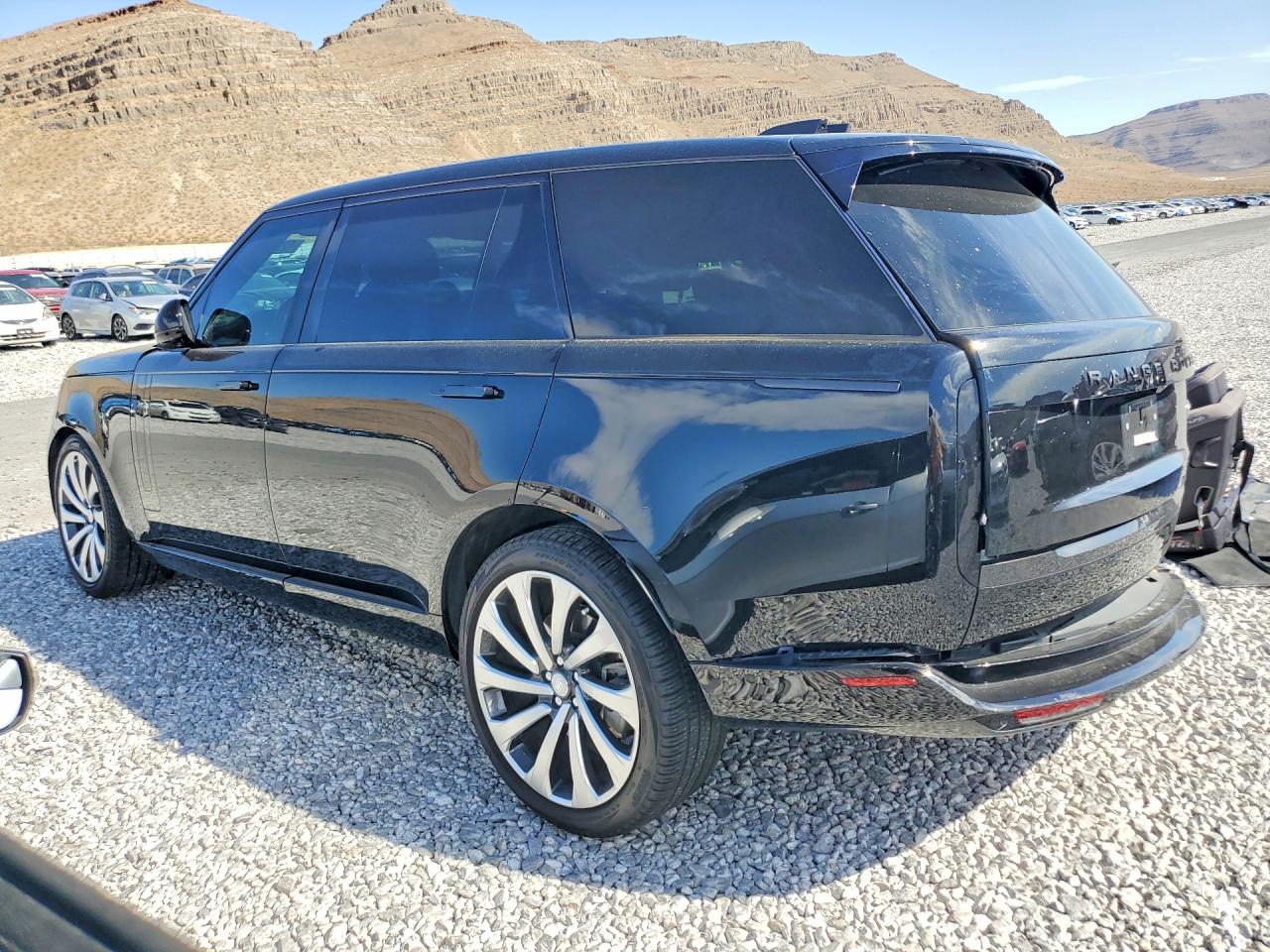 2023 Land Rover Range Rover VIN SALKPBE73PA011738 COPART salvage auction — Front End, Sc - Salvage Title, sold $38,500 on 2026-09-16 (photo 2)