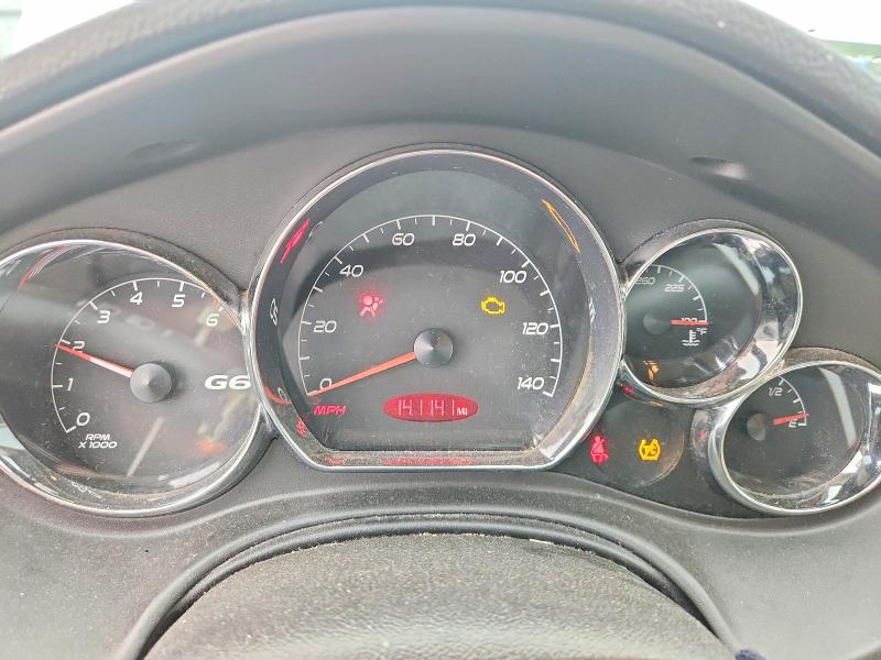 2006 Pontiac G6 VIN 1G2ZH578564216893 COPART salvage auction — MECHANICAL, Oh - Certificate Of Title, sold $225 on 2026-08-20 (photo 9)