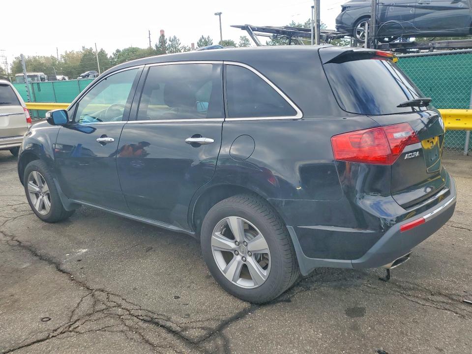 2012 Acura Mdx VIN 2HNYD2H36CH515984 COPART salvage auction — MINOR DENT/SCRATCHES, Tx - Dis/Dlr/Exp Only Clean Title, sold $700 on 2026-09-10 (photo 2)