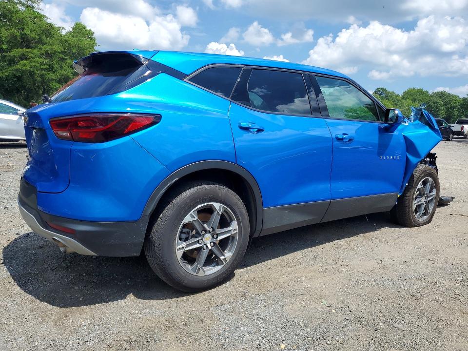 2025 Chevrolet Blazer VIN 3GNKBCR45SS188124 COPART salvage auction — FRONT END, NJ - CERTIFICATE OF TITLE, sold $10,300 on 2026-08-17 (photo 3)