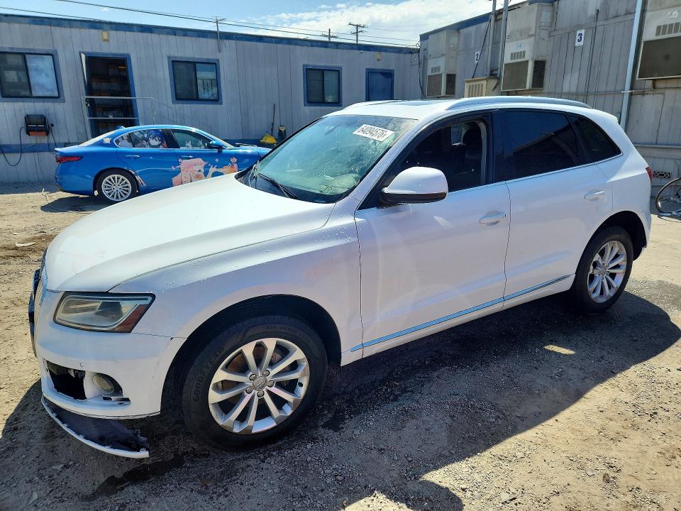 2013 Audi Q5 VIN WA1LFAFP7DA046912 COPART salvage auction — MINOR DENT/SCRATCHES, Ca - Dis/Dlr/Exp Only Clean Title (P), sold $575 on 2026-09-08 (photo 1)