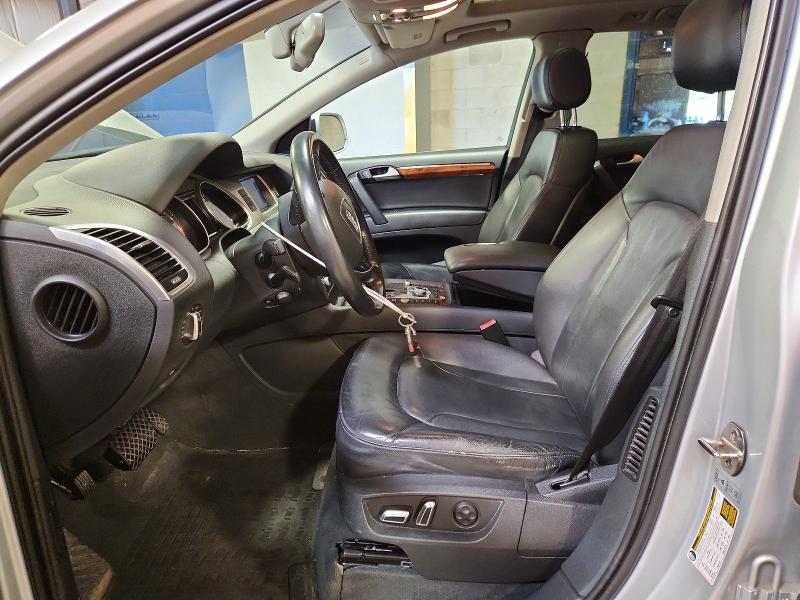 2015 Audi Q7 VIN WA1LGAFEXFD026764 COPART salvage auction — FRONT END, Pa - Certificate Of Salvage, sold $425 on 2026-08-19 (photo 7)