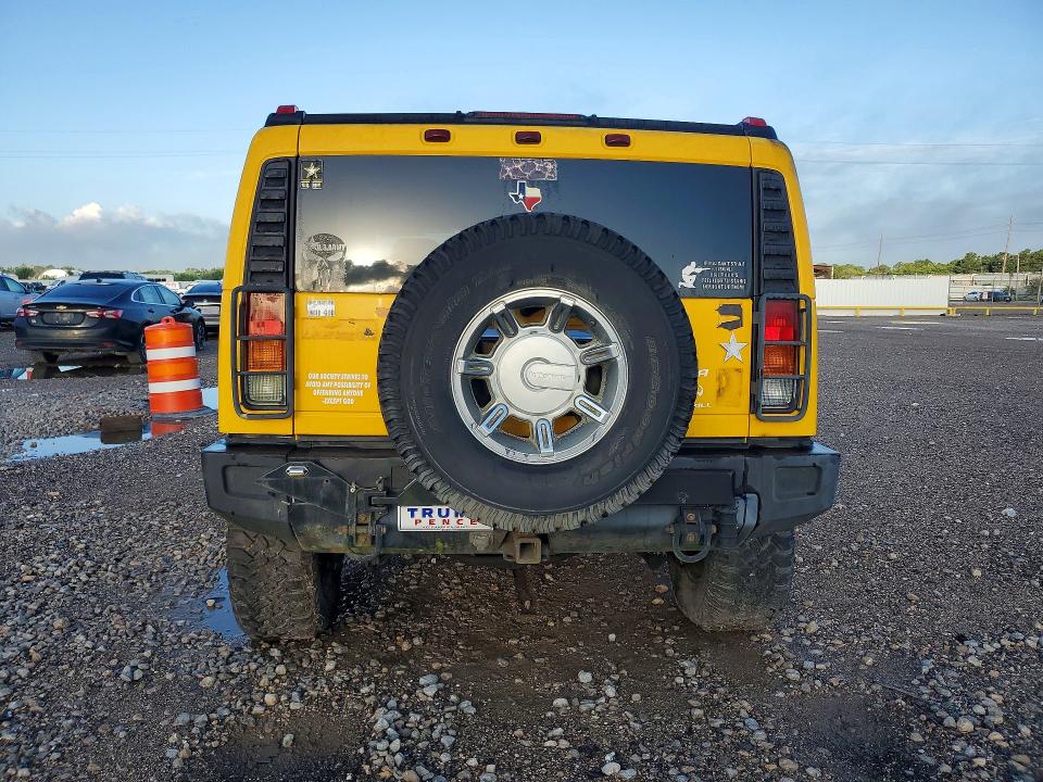 2003 Hummer H2 VIN 5GRGN23U03H122226 COPART salvage auction — MINOR DENT/SCRATCHES, TX - CERTIFICATE OF TITLE, sold $2,050 on 2026-09-08 (photo 6)