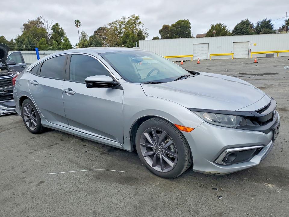 2020 Honda Civic VIN 19XFC1F33LE203548 COPART salvage auction — SIDE, CA - SALVAGE CERTIFICATE, sold $7,600 on 2026-08-21 (photo 4)