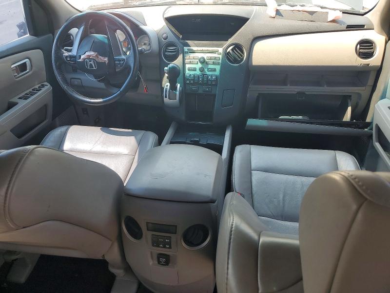 2011 Honda Pilot VIN 5FNYF4H59BB063076 COPART salvage auction — FRONT END, CT, sold $1,000 on 2026-09-03 (photo 8)