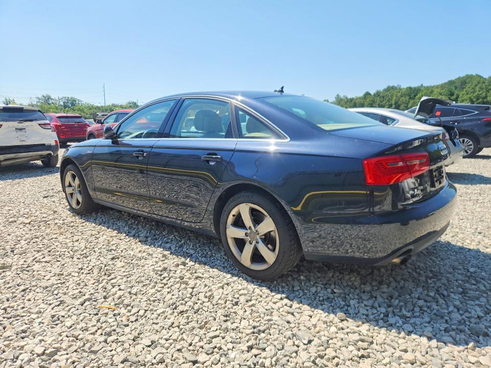2012 Audi A6 VIN WAUGGAFC5CN094933 COPART salvage auction — MINOR DENT/SCRATCHES, Ma - Certificate Of Title, sold $575 on 2026-08-27 (photo 2)