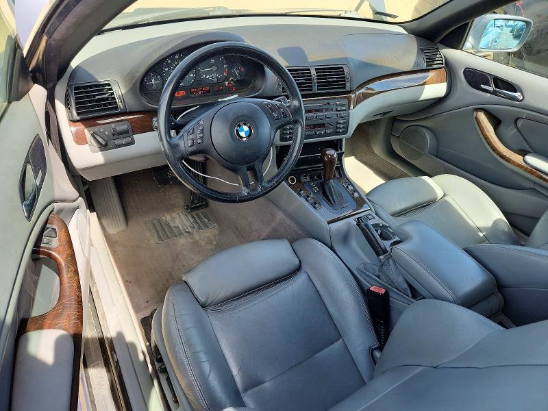 2003 BMW 3 series VIN WBABS33493PG92550 COPART salvage auction — MINOR DENT/SCRATCHES, CA - DIS/DLR/EXP ONLY CLEAN TITLE, sold $700 on 2026-08-20 (photo 8)