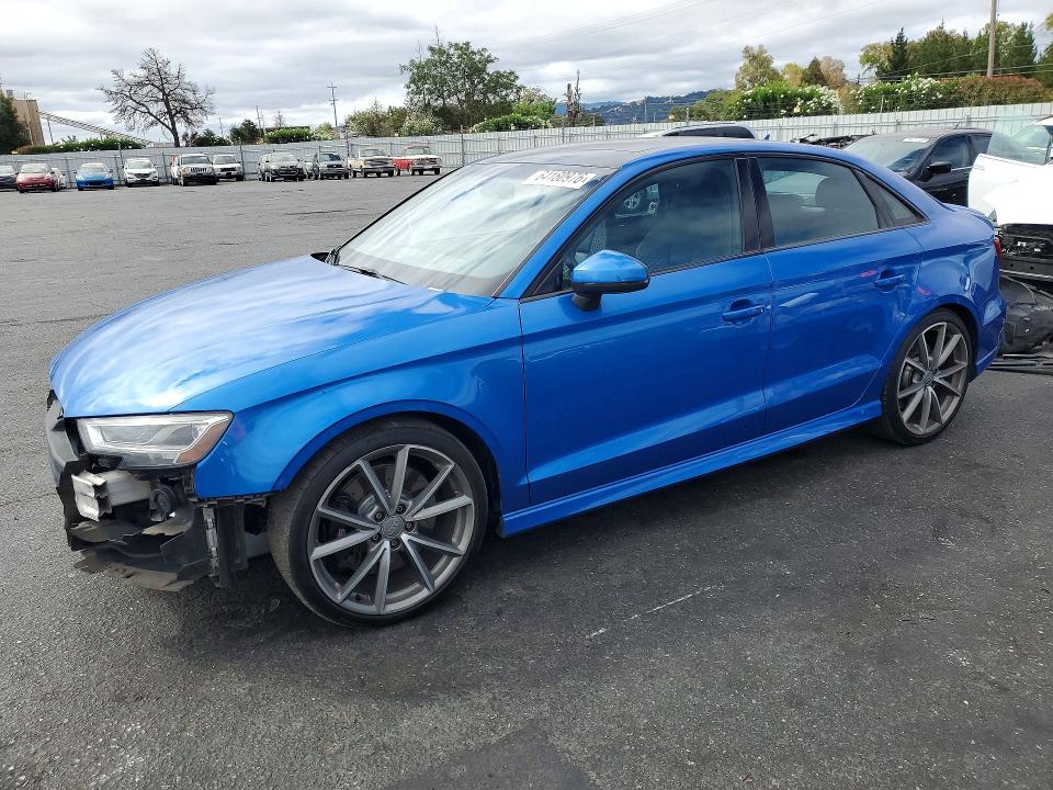 2017 Audi S3 VIN WAUB1GFF9H1066608 — COPART salvage auction photo