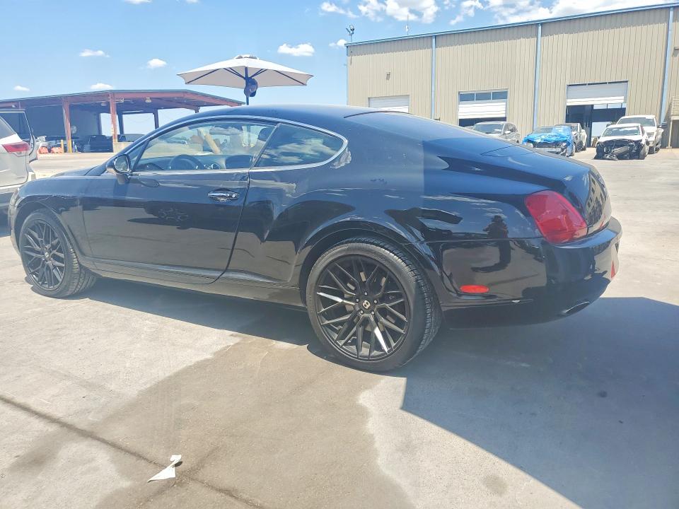2005 Bentley Continental VIN SCBCR63W35C027577 COPART salvage auction — MINOR DENT/SCRATCHES, TX - CERTIFICATE OF TITLE, sold $9,000 on 2026-08-25 (photo 2)