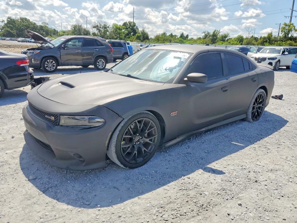 2018 Dodge Charger VIN 2C3CDXGJ8JH265551 — COPART salvage auction photo
