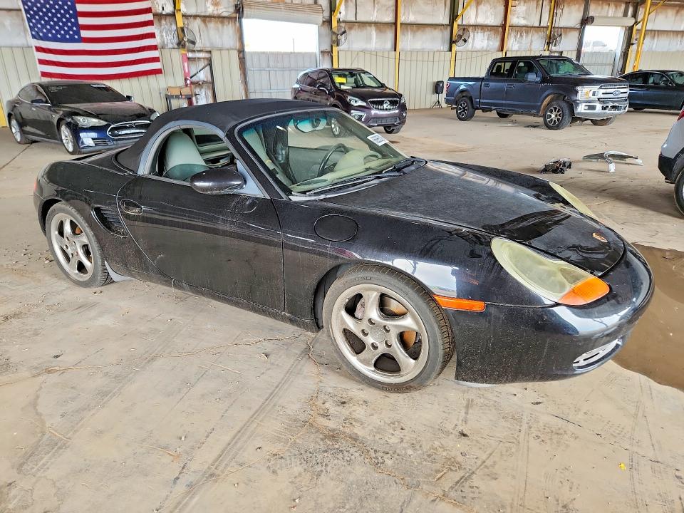 2002 Porsche Boxster VIN WP0CA29822U624277 COPART salvage auction — MINOR DENT/SCRATCHES, Az - Certificate Of Title, sold $5,100 on 2026-10-07 (photo 4)
