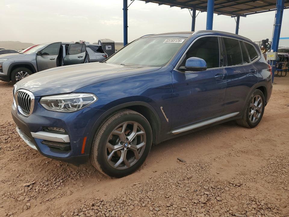 2020 BMW X3 VIN 5UXTY3C04L9B12434 — COPART salvage auction photo