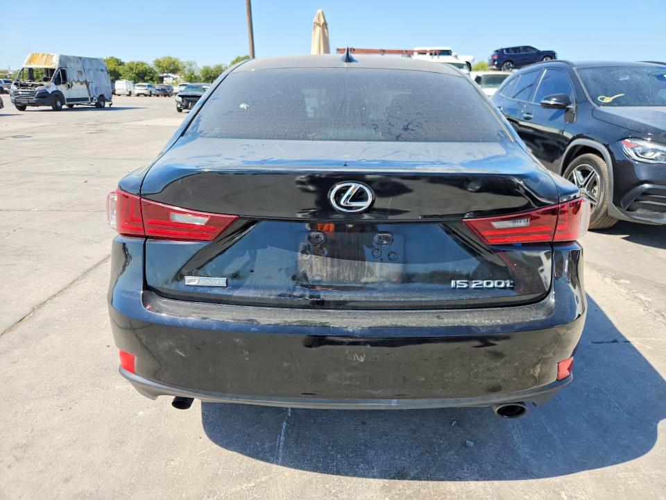 2016 Lexus Is VIN JTHBA1D25G5034504 COPART salvage auction — NORMAL WEAR, Tx - Certificate Of Title, sold $1,800 on 2026-09-03 (photo 6)