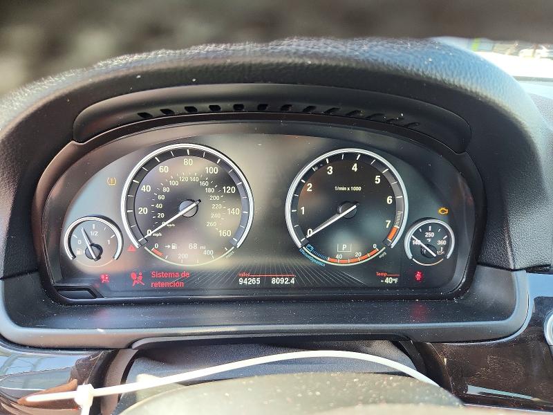 2015 BMW VIN WBA5B3C52FD544751 COPART salvage auction — FRONT END, Nj - Cert Of Title-Salvage, sold $2,650 on 2026-08-17 (photo 9)