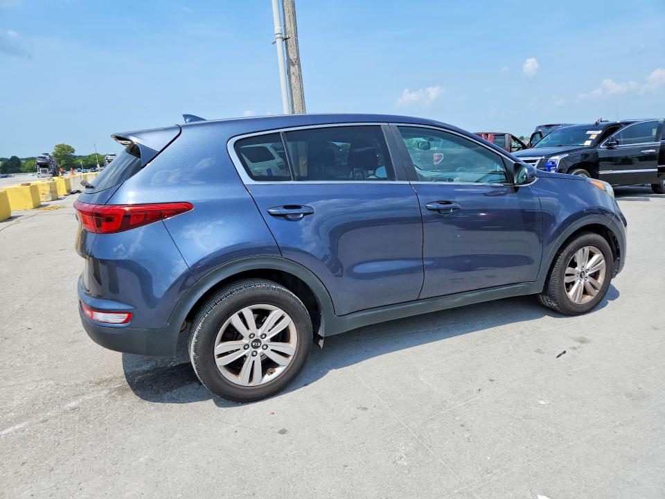 2018 Kia Sportage VIN KNDPM3AC2J7313377 COPART salvage auction — MECHANICAL, Tn - Certificate Of Title, sold $2,450 on 2026-08-26 (photo 3)